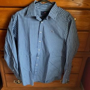 Men’s M Vineyard Vines Slim Fit Whale Shirt.